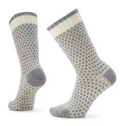 Smartwool Accessories Women's Everyday Popcorn Polka Dot Crew Socks - Natural