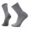 Smartwool Men's Everyday Solid Rib Crew Socks - Medium Gray Accessories