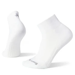 Smartwool Men's Walk Light Cushion Ankle Socks - White Accessories