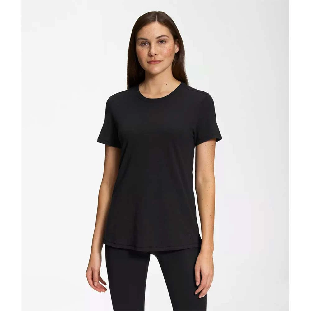 North Face Women's Terrain Short Sleeve Tee - TNF Black Tops 1 North Face Women's Terrain Short Sleeve Tee - TNF Black Tops