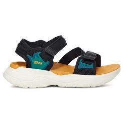 Teva Shoes Women's Zymic Sandal - Black/Sunflower - Regular (B)