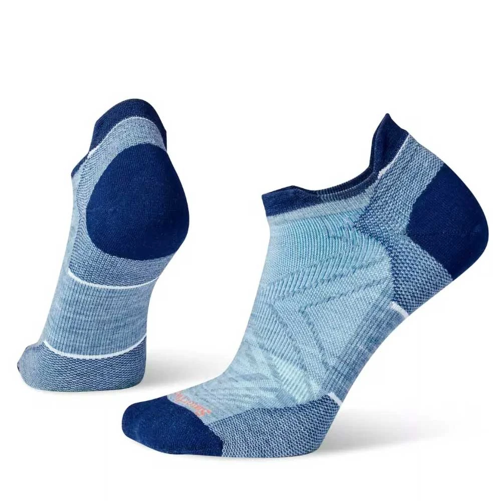 Smartwool Women's Run Zero Cushion Low Ankle Socks - Mist Blue Accessories 1 Smartwool Women's Run Zero Cushion Low Ankle Socks - Mist Blue Accessories