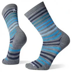 Smartwool Men's Everyday Spruce Street Crew Socks - Medium Gray Accessories