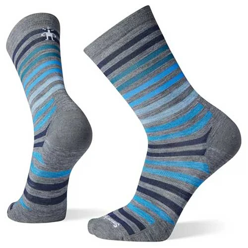 Smartwool Men's Everyday Spruce Street Crew Socks - Medium Gray Accessories 1 Smartwool Men's Everyday Spruce Street Crew Socks - Medium Gray Accessories
