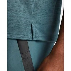 Men's Nike Dri-FIT Miler Running Top - Ash Green Apparel