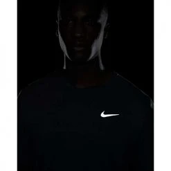 Men's Nike Dri-FIT Miler Running Top - Ash Green Apparel