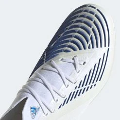 Adidas Men's Predator Edge .1 Firm Ground Soccer Shoe-Ftwr White/Harbor Blue 17 Adidas Men's Predator Edge .1 Firm Ground Soccer Shoe-Ftwr White/Harbor Blue