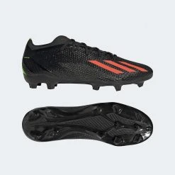 Adidas X SpeedPortal 2 Firm Ground Soccer Shoe - Core Black/Solar Red/Solar Green