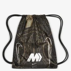 Nike Unisex Vapor 14 Elite FG Soccer Shoe -Black/Metallic Gold/Metallic Silver