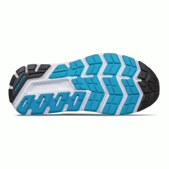 Saucony Women's Redeemer ISO 2 Running Shoe - Grey/Black/Blue - Wide (D)