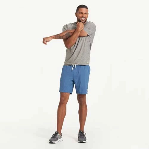 Vuori Bottoms Men's Kore Short - Pool Blue 3 Vuori Bottoms Men's Kore Short - Pool Blue