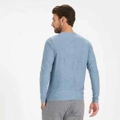Vuori Tops Men's Long Sleeve Strato Tech Tee - Cloud Heather