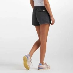 Vuori Women's Vintage Ripstop Short - Charcoal Bottoms 5 Vuori Women's Vintage Ripstop Short - Charcoal Bottoms