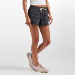 Vuori Women's Vintage Ripstop Short - Charcoal Bottoms