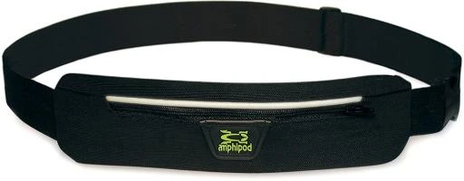 Amphipod AirFlow MicroStretch Plus Belt - Black Run 1 Amphipod AirFlow MicroStretch Plus Belt - Black Run