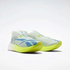 Reebok Men's Floatride Energy X Running Shoe - Opal Glow / Acid Yellow / Essential Blue- Regular (D) Shoes