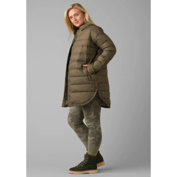 Prana Women's Globe Thistle Shirt Jacket - Slate Green Jackets & Vests 5 Prana Women's Globe Thistle Shirt Jacket - Slate Green Jackets & Vests