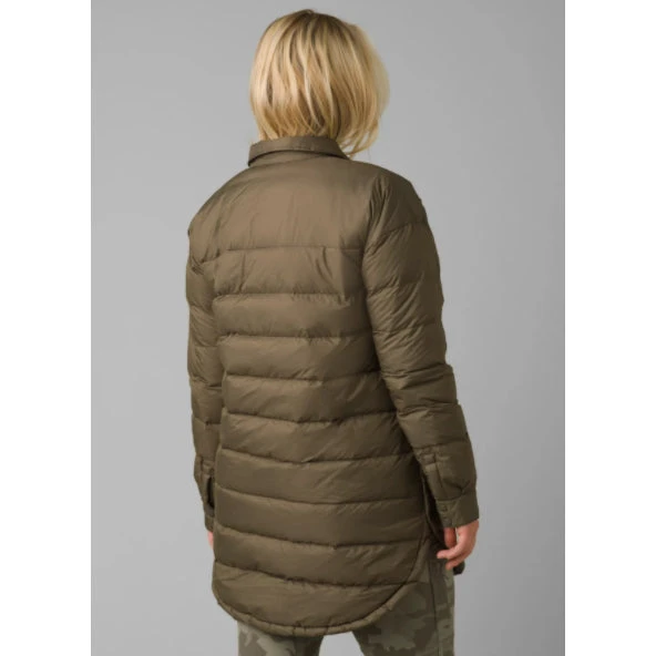 Prana Women's Globe Thistle Shirt Jacket - Slate Green Jackets & Vests 3 Prana Women's Globe Thistle Shirt Jacket - Slate Green Jackets & Vests