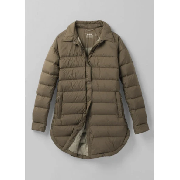 Prana Women's Globe Thistle Shirt Jacket - Slate Green Jackets & Vests 1 Prana Women's Globe Thistle Shirt Jacket - Slate Green Jackets & Vests