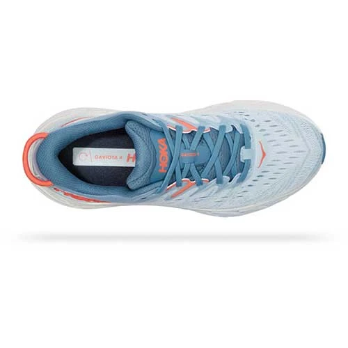 HOKA Women's Gaviota 4 Running Shoe- Blue Fog/Plein Air - Regular (B) 5 HOKA Women's Gaviota 4 Running Shoe- Blue Fog/Plein Air - Regular (B)