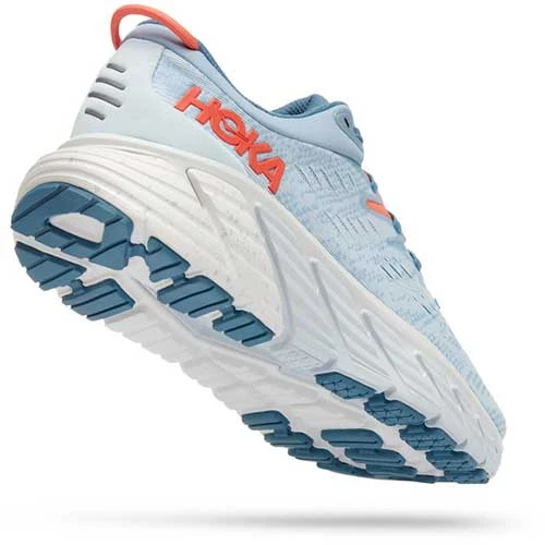 HOKA Women's Gaviota 4 Running Shoe- Blue Fog/Plein Air - Regular (B) 7 HOKA Women's Gaviota 4 Running Shoe- Blue Fog/Plein Air - Regular (B)