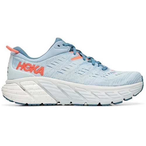 HOKA Women's Gaviota 4 Running Shoe- Blue Fog/Plein Air - Regular (B) 3 HOKA Women's Gaviota 4 Running Shoe- Blue Fog/Plein Air - Regular (B)