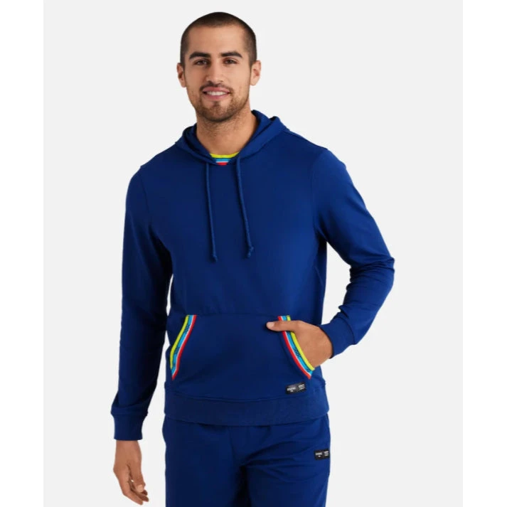 Rhone Apparel Men's Retro Session Hoodie - Backspin Navy 3 Rhone Apparel Men's Retro Session Hoodie - Backspin Navy