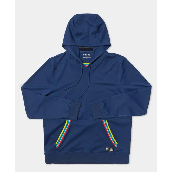 Rhone Apparel Men's Retro Session Hoodie - Backspin Navy 1 Rhone Apparel Men's Retro Session Hoodie - Backspin Navy