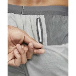 Nike Men's Flex Stride 5" 2-in-1 Short - Iron Grey/Heather/Reflective Silver 22 Nike Men's Flex Stride 5