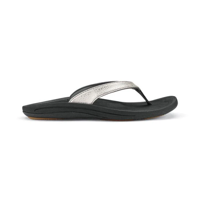 Olukai Women's Kulapa Kai Sandal - Silver/Black- Regular (B) Shoes 1 Olukai Women's Kulapa Kai Sandal - Silver/Black- Regular (B) Shoes