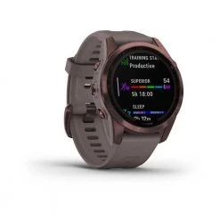 Garmin Accessories Fenix 7S Sapphire - Dark Bronze Titanium With Shale Gray Band