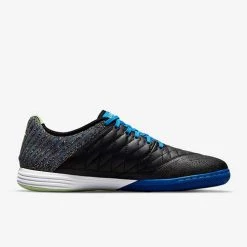 Men's Nike Lunar Gato II IC -White/Black/Lt Photo Blue- Regular (D) Soccer