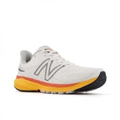 New Balance Shoes Men's Fresh Foam 860v12 - White/Vibrant Apricot - Regular (D)