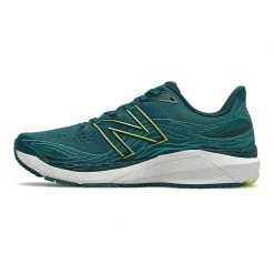New Balance Men's Fresh Foam 860 V12 Running Shoe - Mountain Teal/Sulphur Yellow