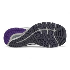 New Balance Men's Fresh Foam 860 V12 Running Shoe - Light Aluminum/Deep Violet Shoes