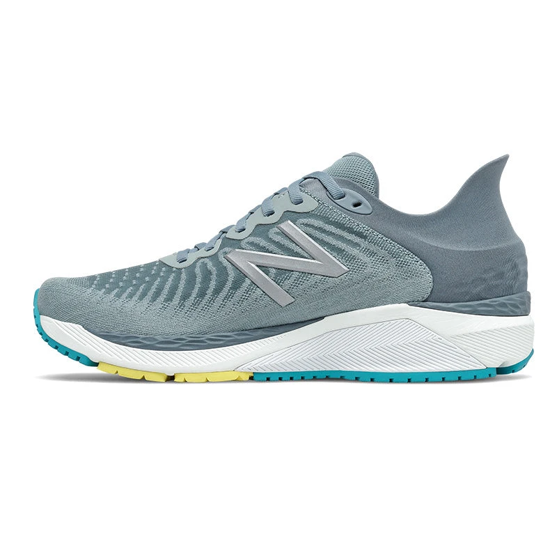 New Balance Shoes Men's Fresh Foam 860v11 Running Shoe - Grey Blue With Virtual Sky 2 New Balance Shoes Men's Fresh Foam 860v11 Running Shoe - Grey Blue With Virtual Sky