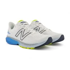 New Balance Men's Fresh Foam 860 V12 Running Shoe - White/Helium Shoes