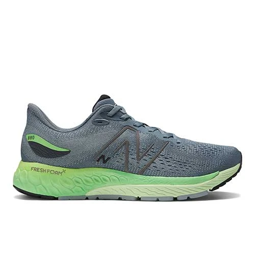 New Balance Men's Fresh Foam X 880v12 Running Shoe - Ocean Grey/Vibrant Spring Shoes 1 New Balance Men's Fresh Foam X 880v12 Running Shoe - Ocean Grey/Vibrant Spring Shoes