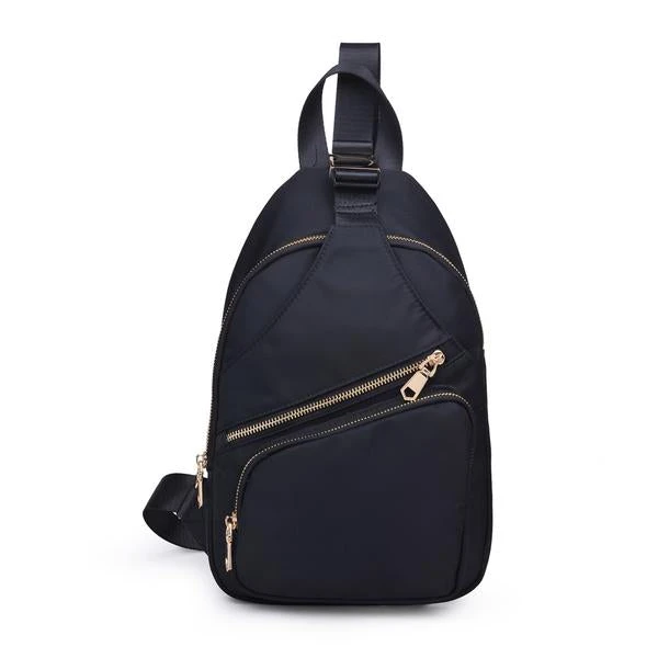 Sol And Selene On The Go Sling Bag - Black 1 Sol And Selene On The Go Sling Bag - Black