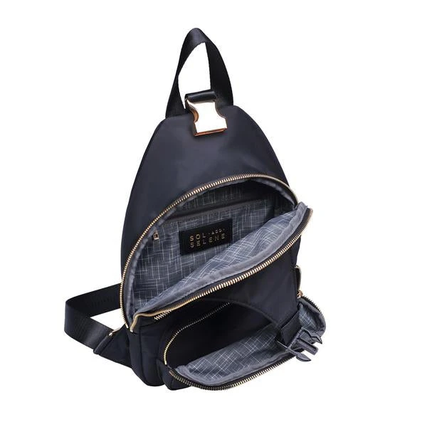 Sol And Selene On The Go Sling Bag - Black 3 Sol And Selene On The Go Sling Bag - Black
