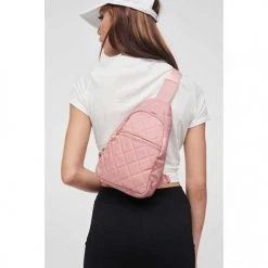 Sol And Selene Motivator Sling Backpack - Pastel Pink Accessories 10 Sol And Selene Motivator Sling Backpack - Pastel Pink Accessories