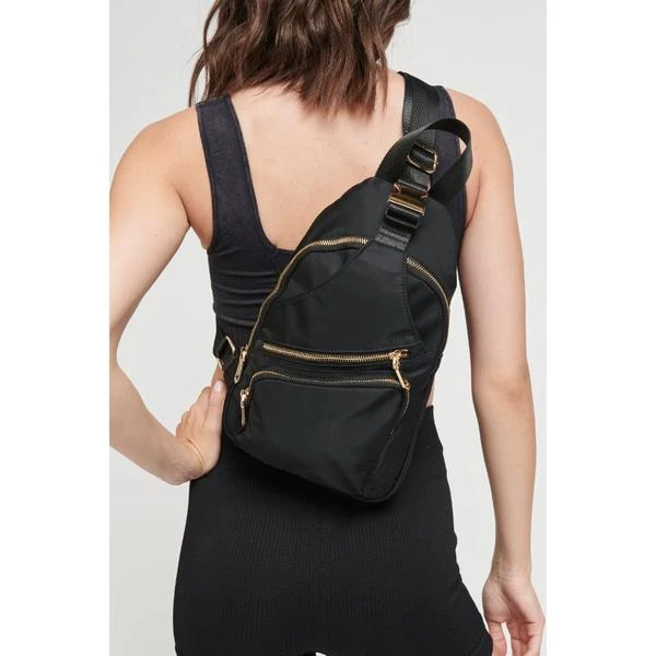 Sol And Selene On The Go Sling Bag - Black 6 Sol And Selene On The Go Sling Bag - Black