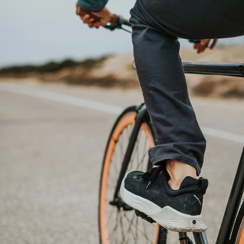 Deckers Lab Men's X-Scape NBK Low Sneaker - Black/White - Regular (D) Shoes 8 Deckers Lab Men's X-Scape NBK Low Sneaker - Black/White - Regular (D) Shoes