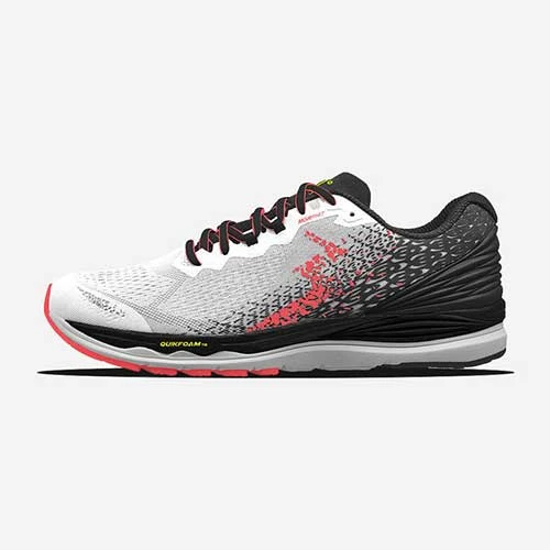 361 Women's Meraki 3 Running Shoe-White/Hazard - Regular (B) 2 361 Women's Meraki 3 Running Shoe-White/Hazard - Regular (B)