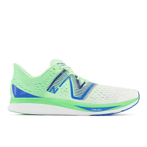 New Balance Men's FuelCell SuperComp Pacer - White/Vibrant Spring Shoes 1 New Balance Men's FuelCell SuperComp Pacer - White/Vibrant Spring Shoes