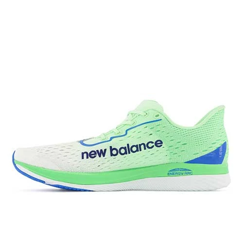 New Balance Men's FuelCell SuperComp Pacer - White/Vibrant Spring Shoes 2 New Balance Men's FuelCell SuperComp Pacer - White/Vibrant Spring Shoes