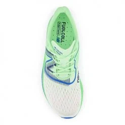 New Balance Men's FuelCell SuperComp Pacer - White/Vibrant Spring Shoes 12 New Balance Men's FuelCell SuperComp Pacer - White/Vibrant Spring Shoes