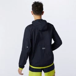 New Balance Men's Printed Impact Run Light Pack Jacket - Sulphur Yellow Apparel 7 New Balance Men's Printed Impact Run Light Pack Jacket - Sulphur Yellow Apparel