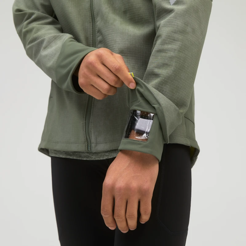 New Balance Men's Reflective Impact Run Winter Jacket - Norway Spruce 3 New Balance Men's Reflective Impact Run Winter Jacket - Norway Spruce