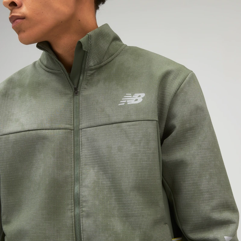 New Balance Men's Reflective Impact Run Winter Jacket - Norway Spruce 4 New Balance Men's Reflective Impact Run Winter Jacket - Norway Spruce